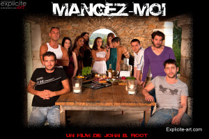 De gauche à droite: Phil Hollyday, Mike Angelo, Pauline Cooper, Katia dé Lys, Coco Charnelle, Liza del Sierra, Mademoiselle Lilith, Jasmine Arabia, Rico Simmons, Michael Cherrito, Titof.